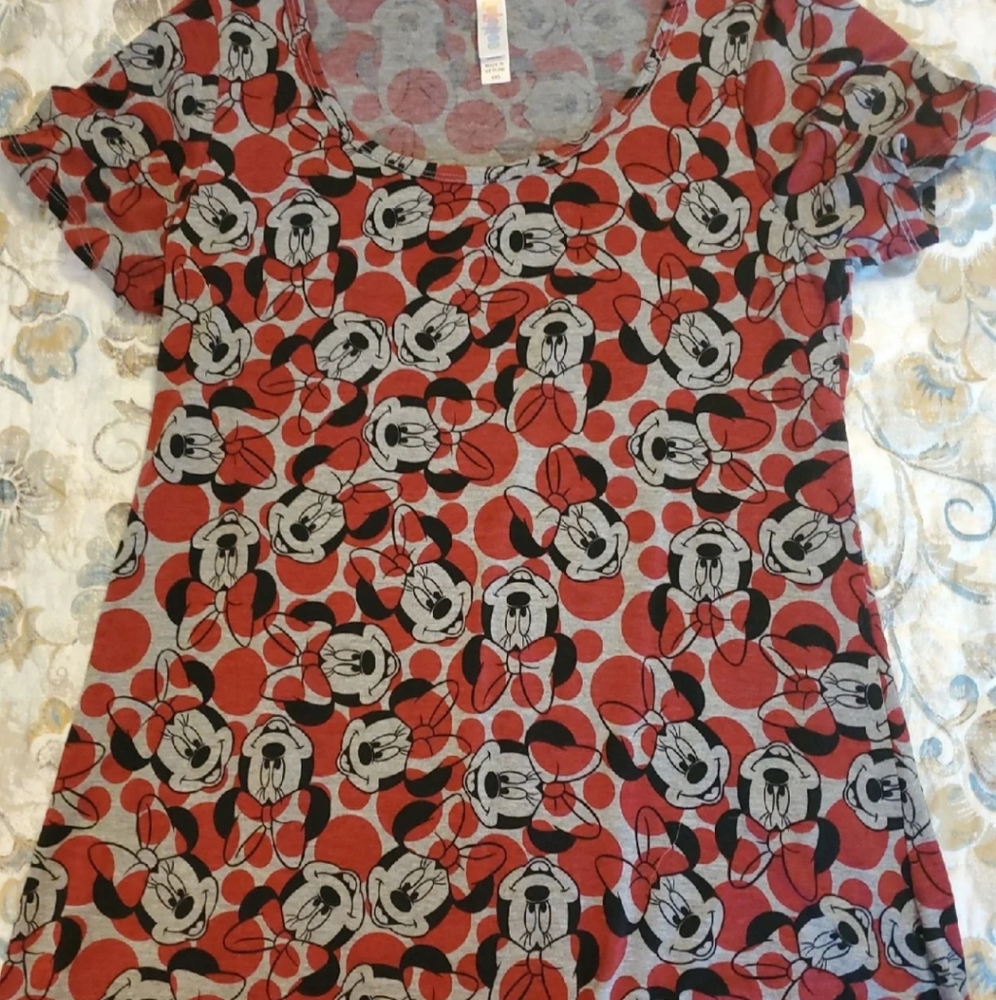 Lularoe Minnie Mouse Top